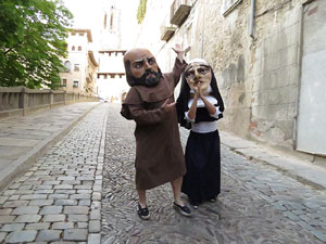 Undàrius, festival d'estiu de Girona de cultura popular i tradicional. Cercavila de Fal·lera Gironina