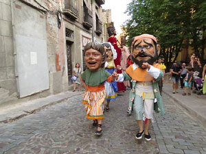 Undàrius, festival d'estiu de Girona de cultura popular i tradicional. Cercavila de Fal·lera Gironina