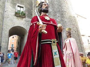 Undàrius, festival d'estiu de Girona de cultura popular i tradicional. Cercavila de Fal·lera Gironina