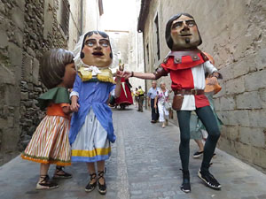 Undàrius, festival d'estiu de Girona de cultura popular i tradicional. Cercavila de Fal·lera Gironina