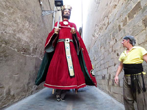 Undàrius, festival d'estiu de Girona de cultura popular i tradicional. Cercavila de Fal·lera Gironina