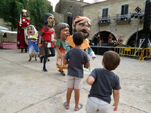 Undàrius, festival d'estiu de Girona de cultura popular i tradicional. Cercavila de Fal·lera Gironina