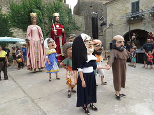 Undàrius, festival d'estiu de Girona de cultura popular i tradicional. Cercavila de Fal·lera Gironina