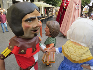 Undàrius, festival d'estiu de Girona de cultura popular i tradicional. Cercavila de Fal·lera Gironina