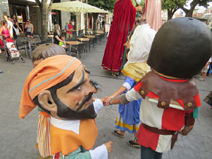 Undàrius, festival d'estiu de Girona de cultura popular i tradicional. Cercavila de Fal·lera Gironina