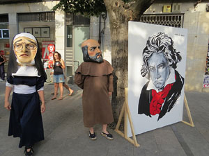 Undàrius, festival d'estiu de Girona de cultura popular i tradicional. Cercavila de Fal·lera Gironina