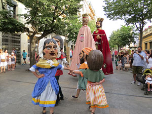 Undàrius, festival d'estiu de Girona de cultura popular i tradicional. Cercavila de Fal·lera Gironina