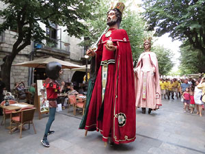 Undàrius, festival d'estiu de Girona de cultura popular i tradicional. Cercavila de Fal·lera Gironina