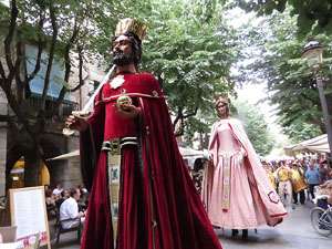 Undàrius, festival d'estiu de Girona de cultura popular i tradicional. Cercavila de Fal·lera Gironina