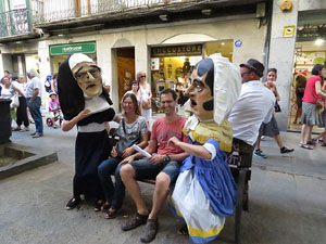 Undàrius, festival d'estiu de Girona de cultura popular i tradicional. Cercavila de Fal·lera Gironina