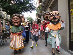 Undàrius, festival d'estiu de Girona de cultura popular i tradicional. Cercavila de Fal·lera Gironina