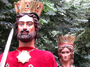 Undàrius, festival d'estiu de Girona de cultura popular i tradicional. Cercavila de Fal·lera Gironina