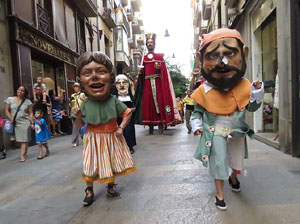 Undàrius, festival d'estiu de Girona de cultura popular i tradicional. Cercavila de Fal·lera Gironina