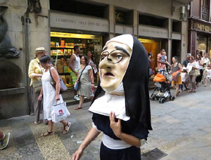 Undàrius, festival d'estiu de Girona de cultura popular i tradicional. Cercavila de Fal·lera Gironina
