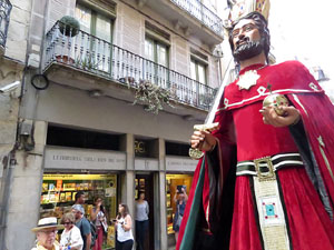 Undàrius, festival d'estiu de Girona de cultura popular i tradicional. Cercavila de Fal·lera Gironina