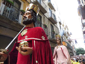 Undàrius, festival d'estiu de Girona de cultura popular i tradicional. Cercavila de Fal·lera Gironina