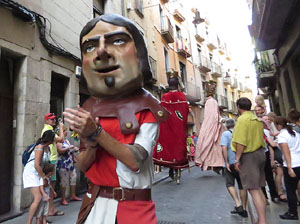 Undàrius, festival d'estiu de Girona de cultura popular i tradicional. Cercavila de Fal·lera Gironina