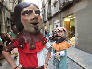 Undàrius, festival d'estiu de Girona de cultura popular i tradicional. Cercavila de Fal·lera Gironina