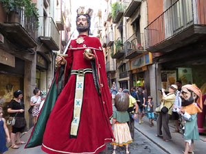 Undàrius, festival d'estiu de Girona de cultura popular i tradicional. Cercavila de Fal·lera Gironina