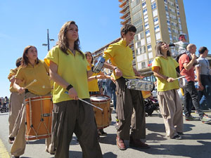 Festes de Primavera de Girona 2016. Penjada del Tarlà. La cercavila