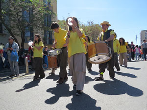 Festes de Primavera de Girona 2016. Penjada del Tarlà. La cercavila