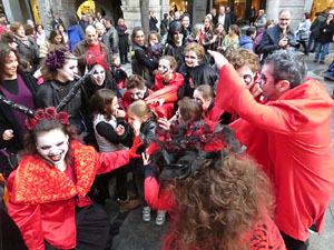 Festival de Llucifers i Satanassos. Celebració de 35 anys de Pastorets a Girona