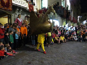 Fires 2015. Ball de la Cercavila del Pregó a la plaça del Vi