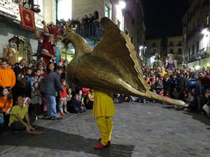 Fires 2015. Ball de la Cercavila del Pregó a la plaça del Vi
