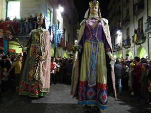 Fires 2015. Ball de la Cercavila del Pregó a la plaça del Vi
