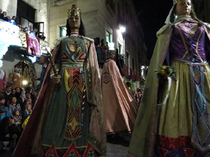 Fires 2015. Ball de la Cercavila del Pregó a la plaça del Vi