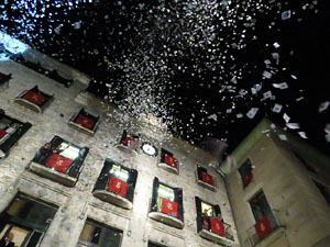 Fires 2015. Ball de la Cercavila del Pregó a la plaça del Vi