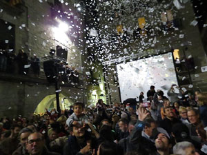 Fires 2015. Ball de la Cercavila del Pregó a la plaça del Vi