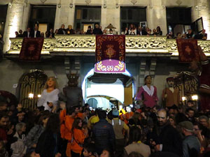 Fires 2015. Ball de la Cercavila del Pregó a la plaça del Vi