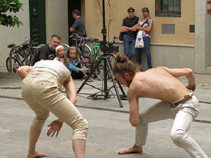 inund'ART 2016. Dansa a la plaça Mercaders amb Agitart