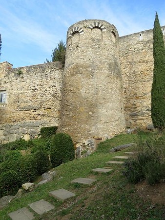 Torre de les Àligues dins el recinte de Sant Domènec