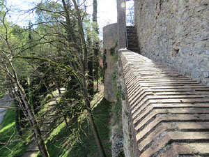 Itinerari de la Muralla. Des de la torre del Llamp als Jardins de la Francesa