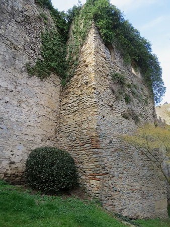 Torre romana a l'actual Passeig Arqueològic