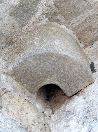 Detall de la porta interior de la torre dels Socors