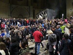 Nadal 2015 a Girona. Campanades de Cap d'Any a la Catedral de Girona