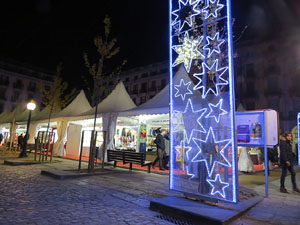 Nadal 2015 a Girona. Firanadal a la plaça Independència