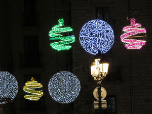 Nadal 2015 a Girona. La decoració nadalenca dels carrers