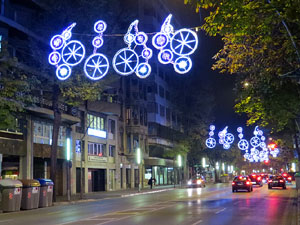 Nadal 2015 a Girona. La decoració nadalenca dels carrers