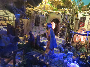 Nadal 2015 a Girona. Exposició de pessebres a la Carbonera, organitzada per l'Associació de Pessebristes de Girona 