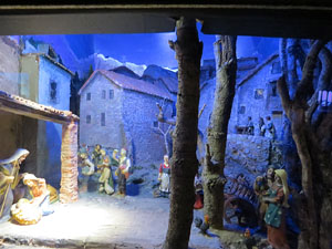 Nadal 2015 a Girona. Exposició de pessebres a la Carbonera, organitzada per l'Associació de Pessebristes de Girona 