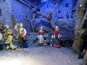 Nadal 2015 a Girona. Exposició de pessebres a la Carbonera, organitzada per l'Associació de Pessebristes de Girona 