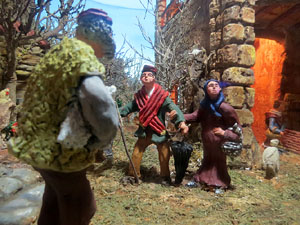 Nadal 2015 a Girona. Exposició de pessebres a la Carbonera, organitzada per l'Associació de Pessebristes de Girona 