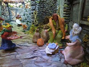 Nadal 2015 a Girona. Exposició de pessebres a la Carbonera, organitzada per l'Associació de Pessebristes de Girona 