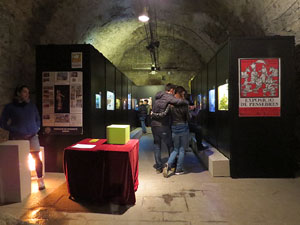 Nadal 2015 a Girona. Exposició de pessebres a la Carbonera, organitzada per l'Associació de Pessebristes de Girona 