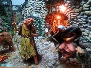 Nadal 2015 a Girona. Exposició de pessebres a la Carbonera, organitzada per l'Associació de Pessebristes de Girona 