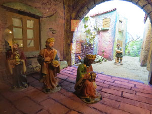 Nadal 2015 a Girona. Exposició de pessebres a la Carbonera, organitzada per l'Associació de Pessebristes de Girona 